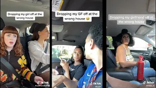 Dropping My Girlfriend Off At The Wrong House To Get Her Reaction | Tiktok Compilation #3