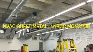 NBCC HVAC Sheet Metal students 2020-21