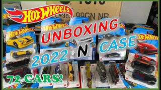 Unboxing Hot Wheels 2022 N Case - Good Case - Amazing Pagani!!!