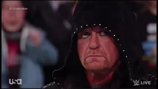 The Undertaker Returns On Monday Night RAW  || WWE Raw 25th Anniversary 22 January 2018 HD