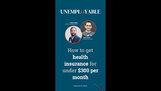 How to Get Health Insurance for Under $300 per Month #shorts