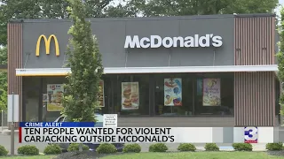 Couple carjacked at East Memphis McDonald's by 10 armed men, police say