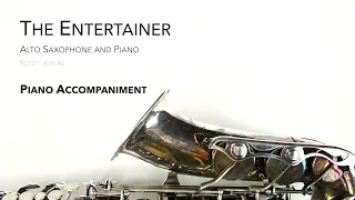 THE ENTERTAINER by Scott Joplin (Alto Saxophone & Piano) PIANO ACCOMPANIMENT