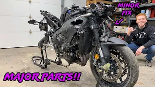 Rebuilding A Wrecked 2019 Honda CBR1000RR (Part 4)