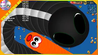 🐍 WORMATE ZONE.IO || Rắn Săn Mồi # BIGGEST SNAKE | Epic Worms Zone Best Gameplay | Trần Hùng 83