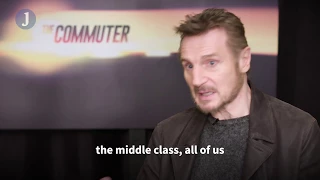 Liam Neeson on why The Commuter isn't just about beating people up on a train