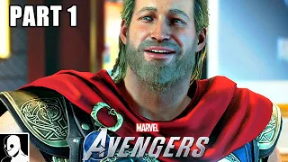 Marvel's Avengers PS4 Gameplay Deutsch Part 1 - Der ANFANG ! Ich will ein Avenger werden / DerSorbus