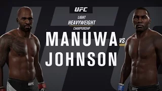 EA Sports UFC 2 Ranked Match: Manuwa v Johnson