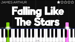 James Arthur - Falling Like The Stars | EASY Piano Tutorial