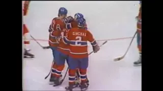 1979 04 02 Guy Lafleur scores vs Detroit Red Wings Goal 50 of the Season