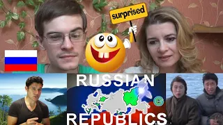 Russian reaction to RUSSIAN REPUBLICS Explained Geography Now! | Crimea, muslims & mongolian songs