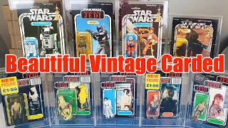 Displaying Vintage Star Wars Figures - In GW Acrylic Cases - Simply Amazing!