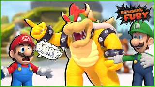 STOP WITH THE BURPING II Luigi plays Bowser's Fury Re Visited FT Mario and Bowser