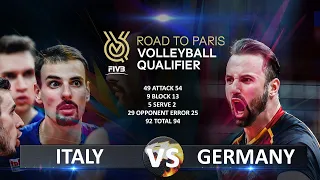 Italy vs Germany | Volleyball Olympic QT 2023