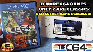 Evercade C64 Collection 3 - 13 More C64 Games, Only 2 Actual Classics - Plus Secret Game Revealed!