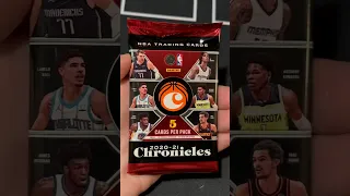 2020-2021 Panini Chronicles Basketball Blaster Box  Pack 6 #shorts #nba