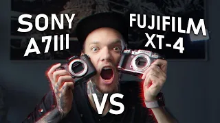 SONY A7 III vs FUJIFILM X-T4 — the BEST camera for video shooting in 2020?