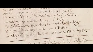Shakespeare Exposed in a Stolen Manuscript!