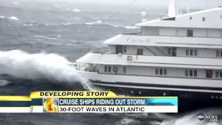 Hurricane Sandy: Cruise Ships Weather the Storm