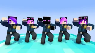 MONSTER SCHOOL : GANGNAM STYLE POLICE ENDERMAN FAMILY - MINECRAFT ANIMATION