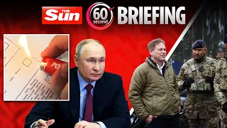 Voters scrawl 'Navalny' on ballots & Britain hits back after Russia hack - 60-Second Briefing