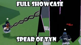 Spear Of Tyn Weapon FULL SHOWCASE | Spear Of Tyn Q SPEC FULL SHOWCASE Shindo Life