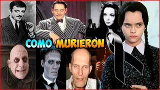 Cómo MURIERON los ACTORES de los LOCOS ADDAMS ¿Quién se murió de los LOCOS ADDAM?