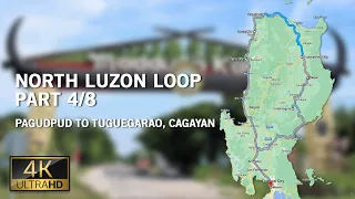 Pagudpud To Tuguegarao, Cagayan - Hyperlapse Driving Tour | Part (4/8) North Luzon Loop [4k]