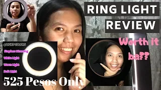 AFFORDABLE RING LIGHT FROM SHOPEE- UNBOXING & REVIEW / WORTH IT BA?
