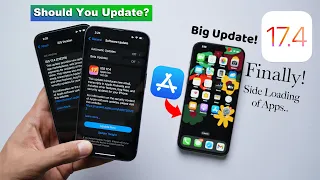 iOS 17.4 Released 🔥 - Big Update! What's New? Features, Battery Life (HINDI)