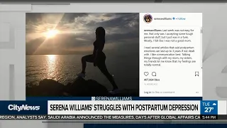 Serena Williams opens up about postpartum depression
