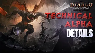 Diablo Immortal - Game Info & Technical Alpha Details