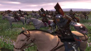 Third Age Reforged: Humans and Elves Test their Horse Archers on the Grassy Plains