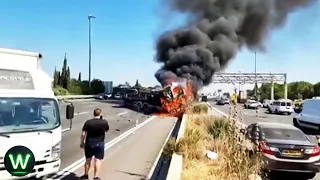 Tragic Moments! Shocking Road Moments Filmed Seconds Before Disaster You Can't Erase from Your Mind!