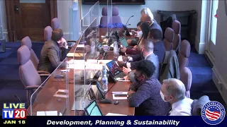 Development Planning and Sustainability, January 18, 2022