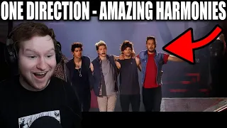 One Direction - AMAZING Harmonies REACTION!!!