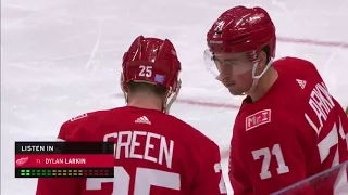 Dylan Larkin mic'd up