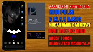 Cara Instal Custom Rom MIUI PULSE V12 5 5 0 Android 11 di Poco X3 PRO