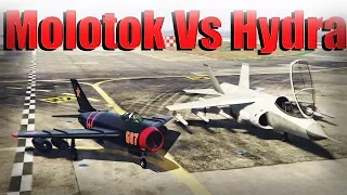 Gta 5 Online | V-65 Molotok Vs Hydra - Which Is The Best Aircraft - Speed, Armor, And More