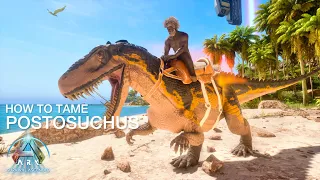 Postosuchus Taming Guide & abilities in Ark Survival Ascended ll Prehistoric Beasts ASA