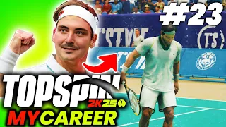 Let’s Play Top Spin 2K25 Career Mode | MyCareer #23 | ANOTHER TITLE?!