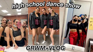 GRWM+VLOG: DANCE SHOW *high school team* | Nicole Laeno