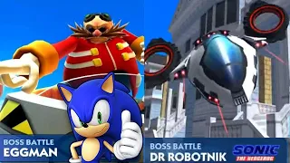 Sonic Dash Doctor Eggman & Dr Robotnik Boss Fight Gameplay