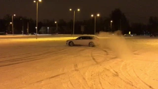 Audi S6C6 amateur snowdrift