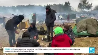 Belarús propuso un plan para disminuir la presencia de migrantes en la frontera con Polonia