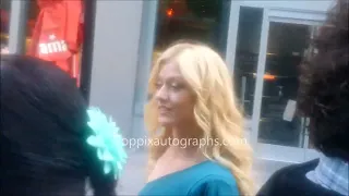 Katherine McNamara signs autographs for TopPix