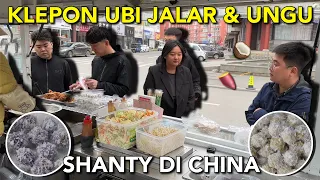 JUAL KLEPON UBI JALAR DAN UBI UNGU DI CHINA, AROMA UBI DAN KELAPANYA SANGAT WANGI 😍🥥