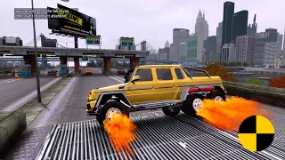 GTA 4 CRASH TESTING REAL CAR 153