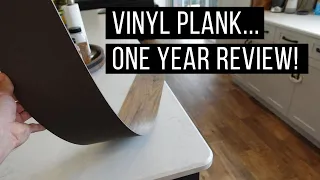 Vinyl Plank Flooring - Review After One Year in Our Home!