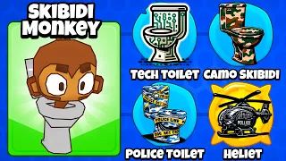 skibidi toilet monkey in bloons td 6...